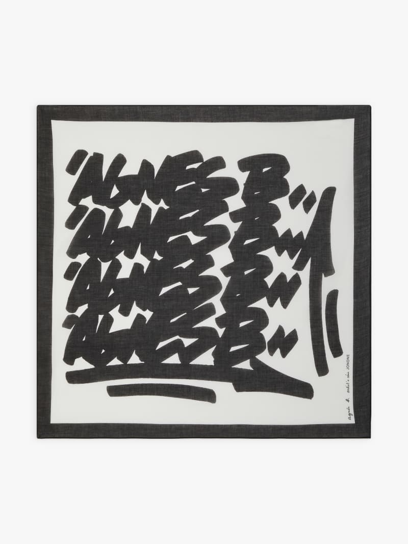 white cotton bandana artist Jonone image number 2