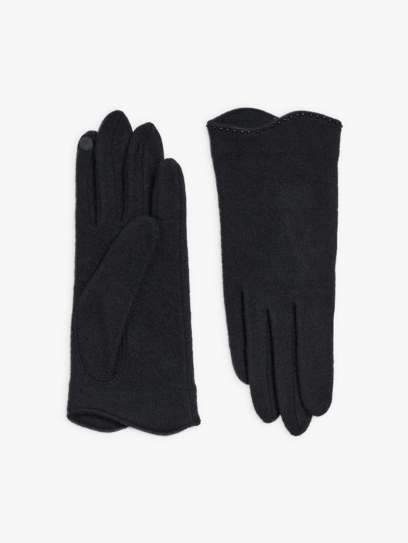 black wool Manon gloves image number 0