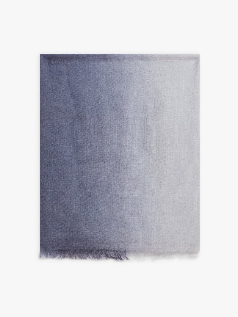 blue cashmere Christine scarf image number 0