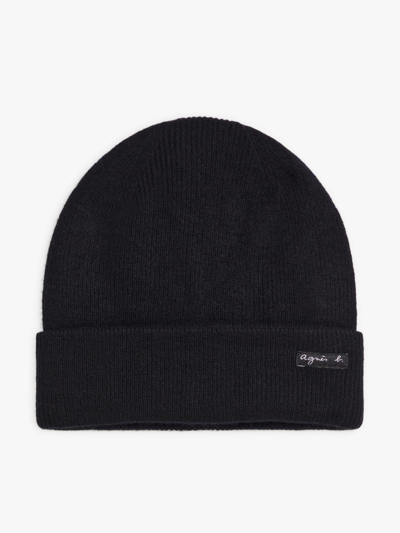 bonnet Willy en cachemire noir image number 0