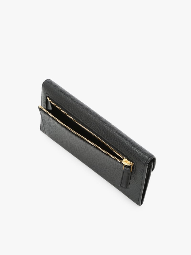 black "b" leather wallet image number 4