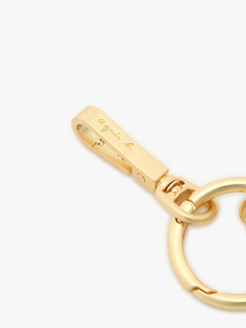 metal keyring with logo image number 2