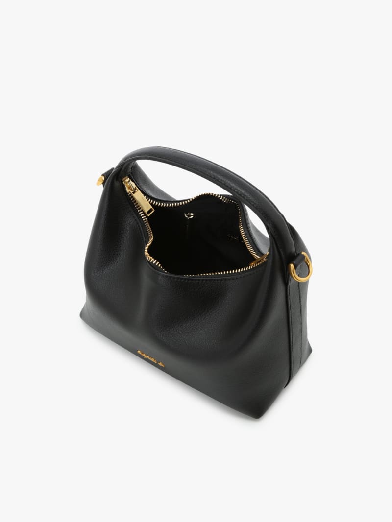 black leather shoulder image number 3