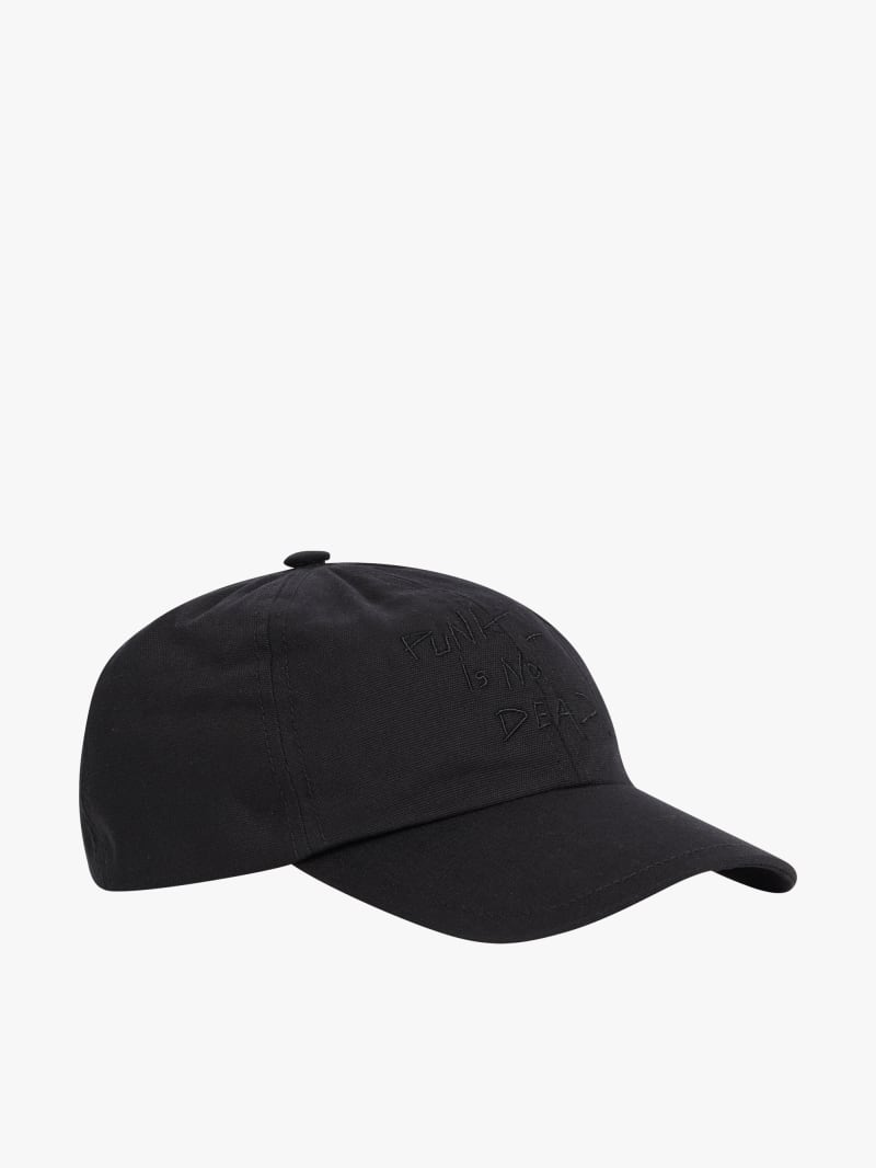 black Punk cotton cap image number 0