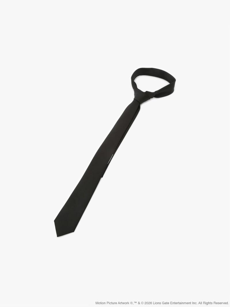 Cravate noir en soie image number 0