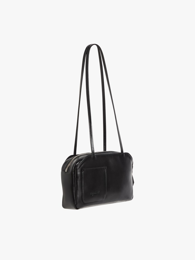 black Lucie lambskin bag image number 1