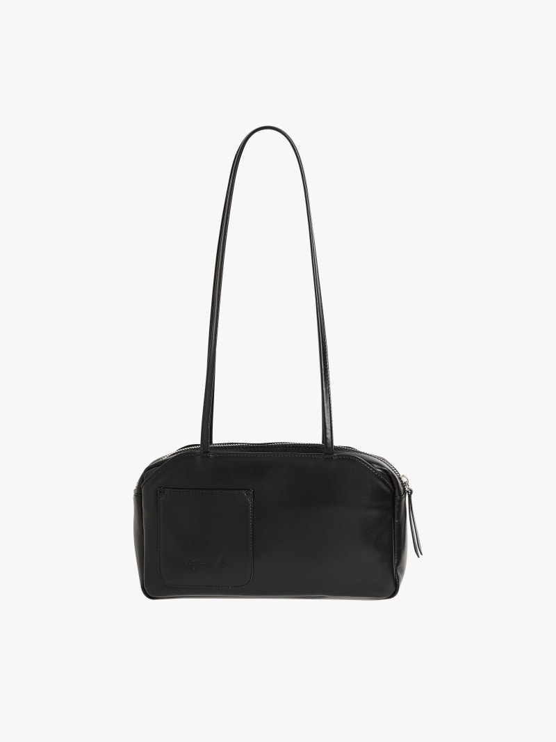 black Lucie lambskin bag image number 0