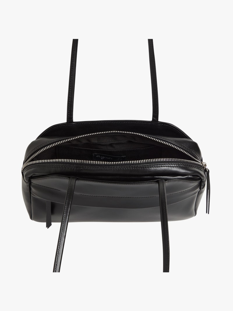 black Lucie lambskin bag image number 3