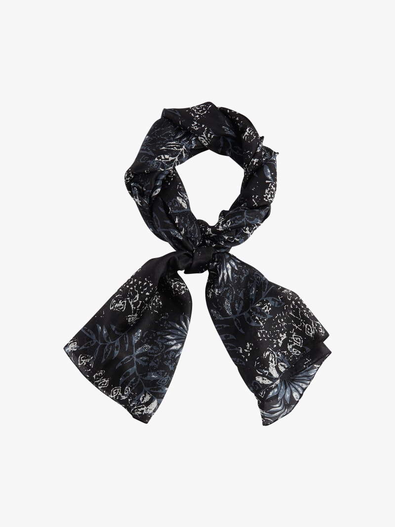 &eacute;charpe Noah en soie noir image number 1