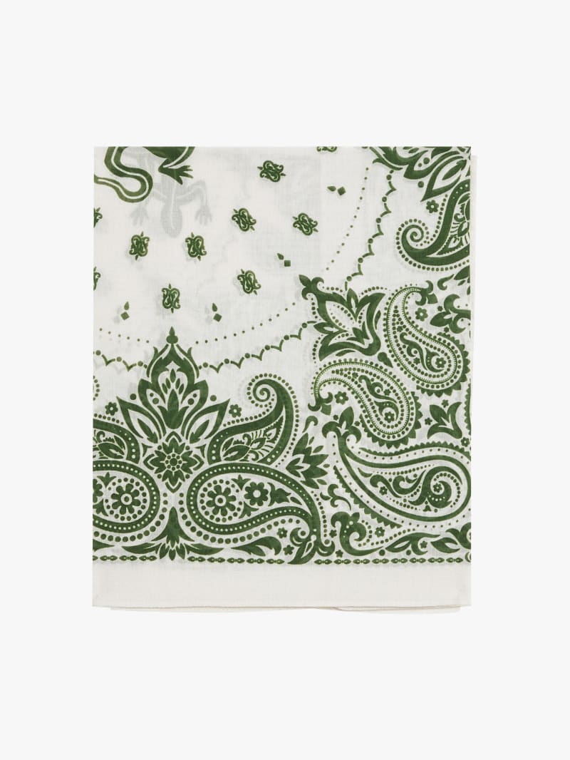 green Austin cotton bandana image number 0
