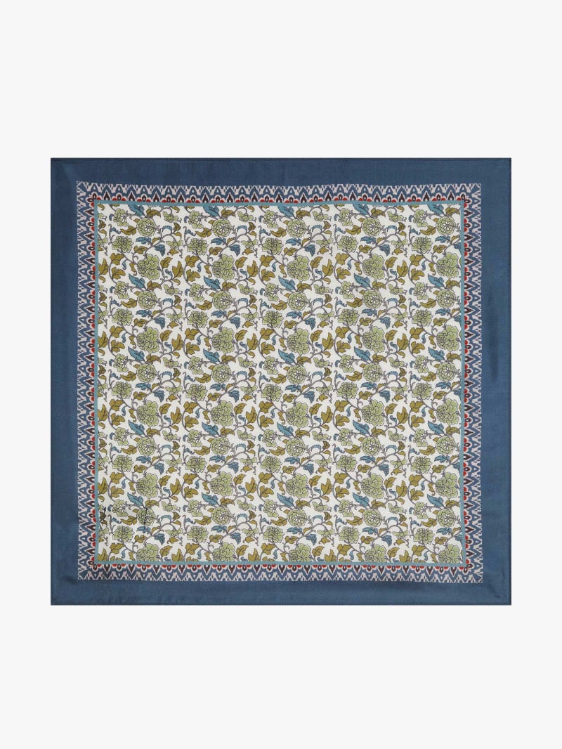 blue Brice silk bandana image number 0