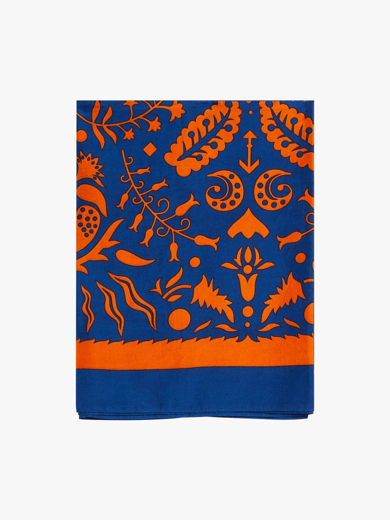 orange Tamilia silk scarf image number 0