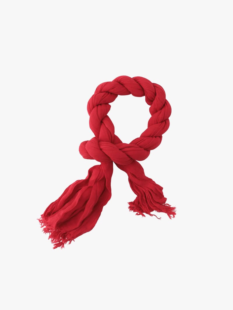red cotton scarf to fight AIDS image number 0