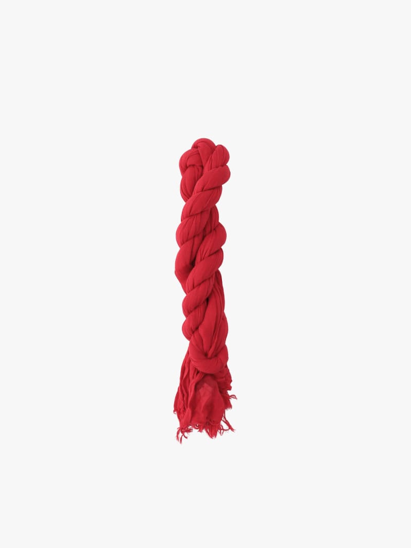 red cotton scarf to fight AIDS image number 1