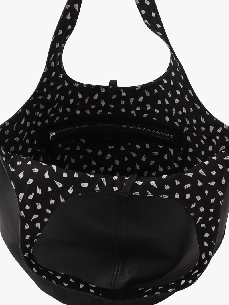 black leather Stala bag image number 2