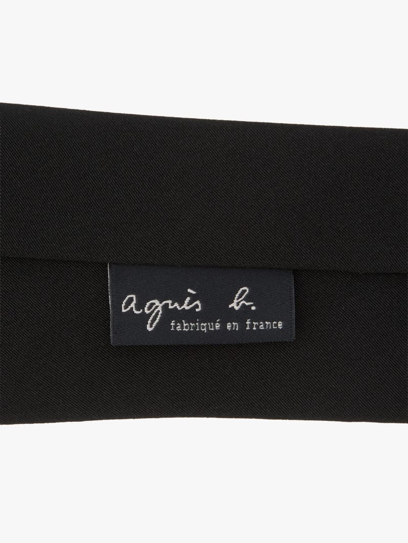 black Dorian tie image number 1