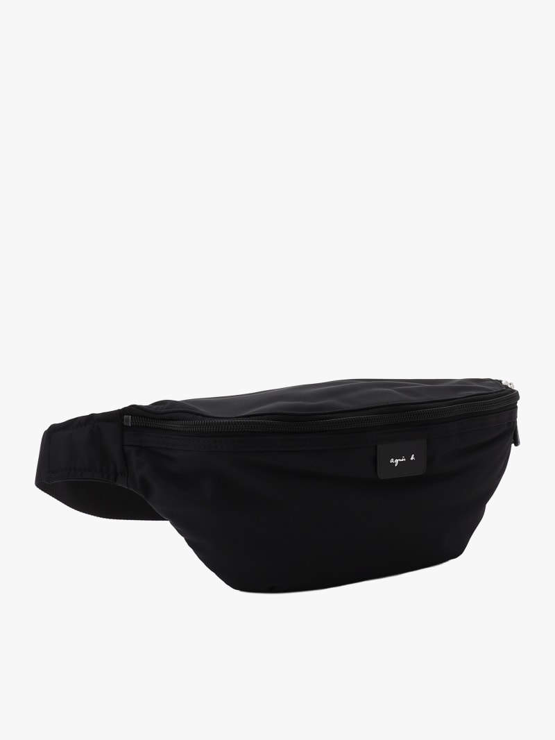 black nylon bum bag image number 2