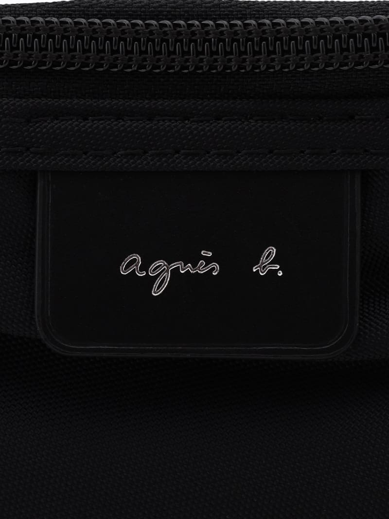 black nylon bum bag image number 4