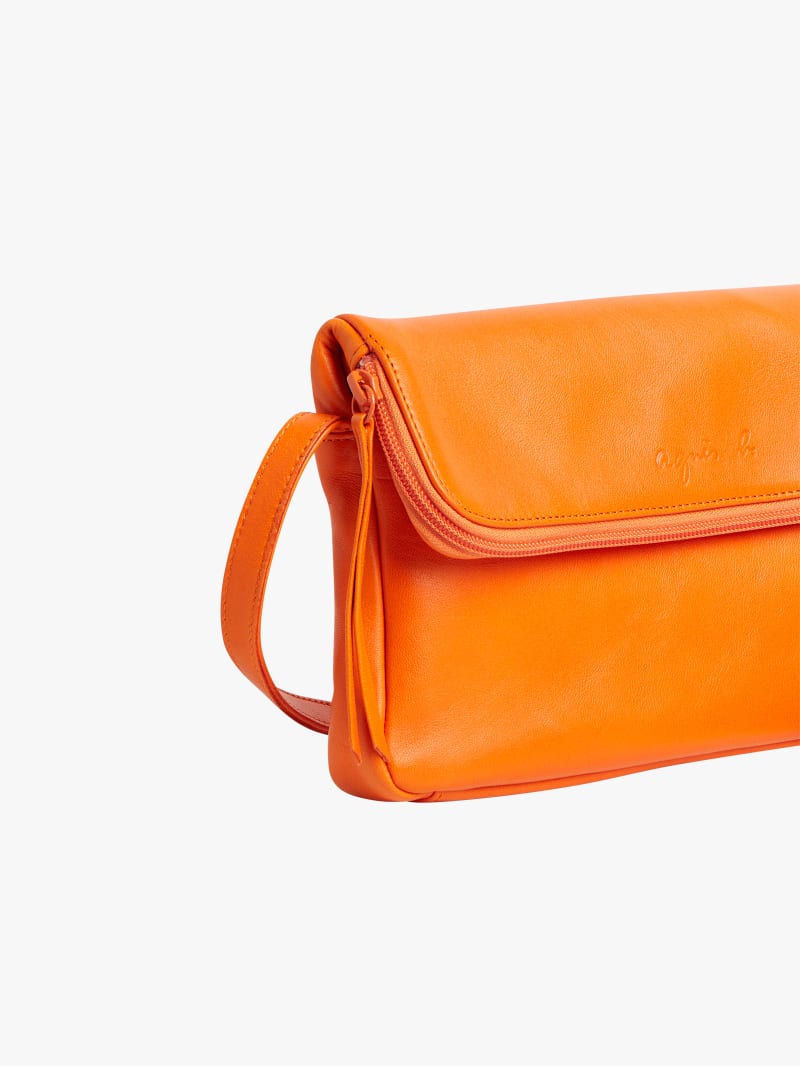 orange Asya lambskin bag image number 2