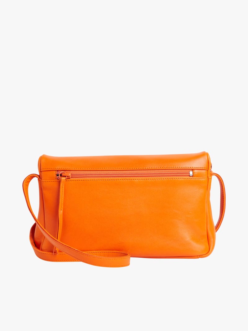 orange Asya lambskin bag image number 3