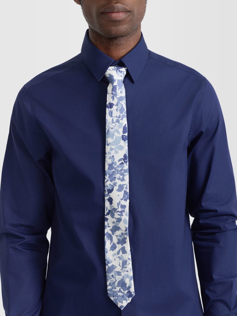philipe camouflage cotton tie image number 1