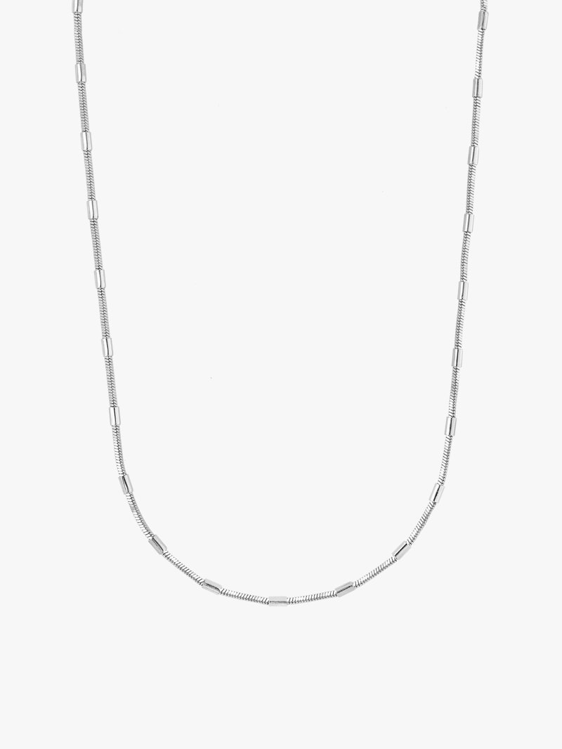 Clara brass necklace image number 0