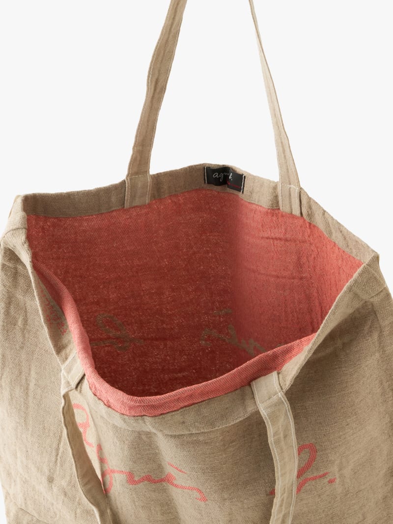 agn&egrave;s b. totebag in cotton image number 2