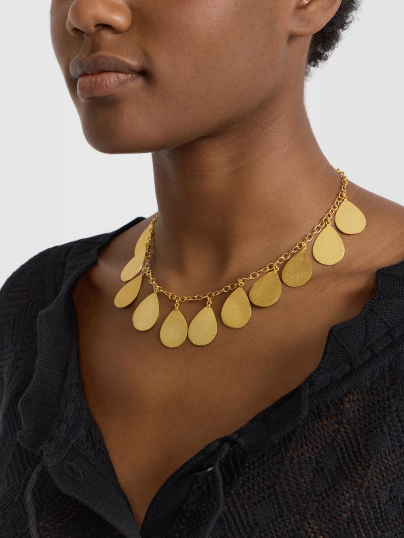 yellow gold-plated Pia necklace image number 2