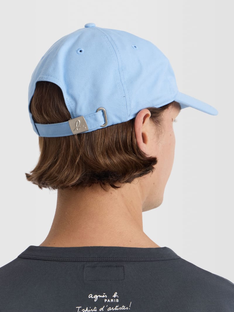 casquette brod&eacute;e "agn&egrave;s b." bleu image number 2