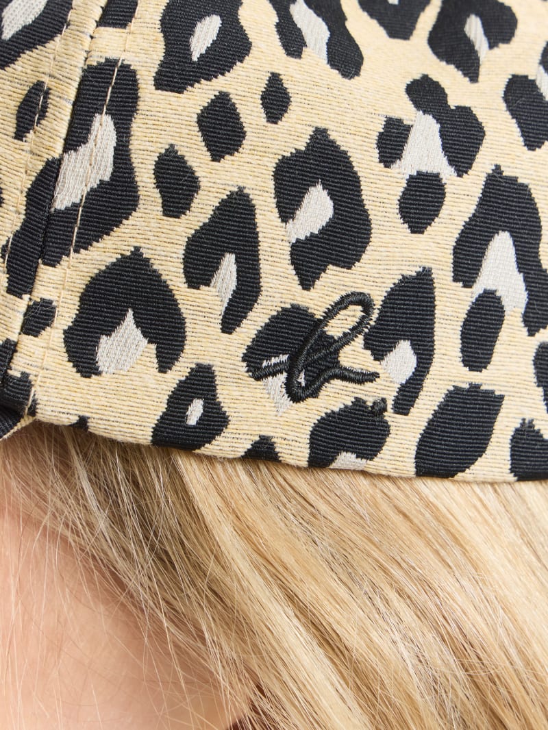 yellow Betty viscose cap image number 3