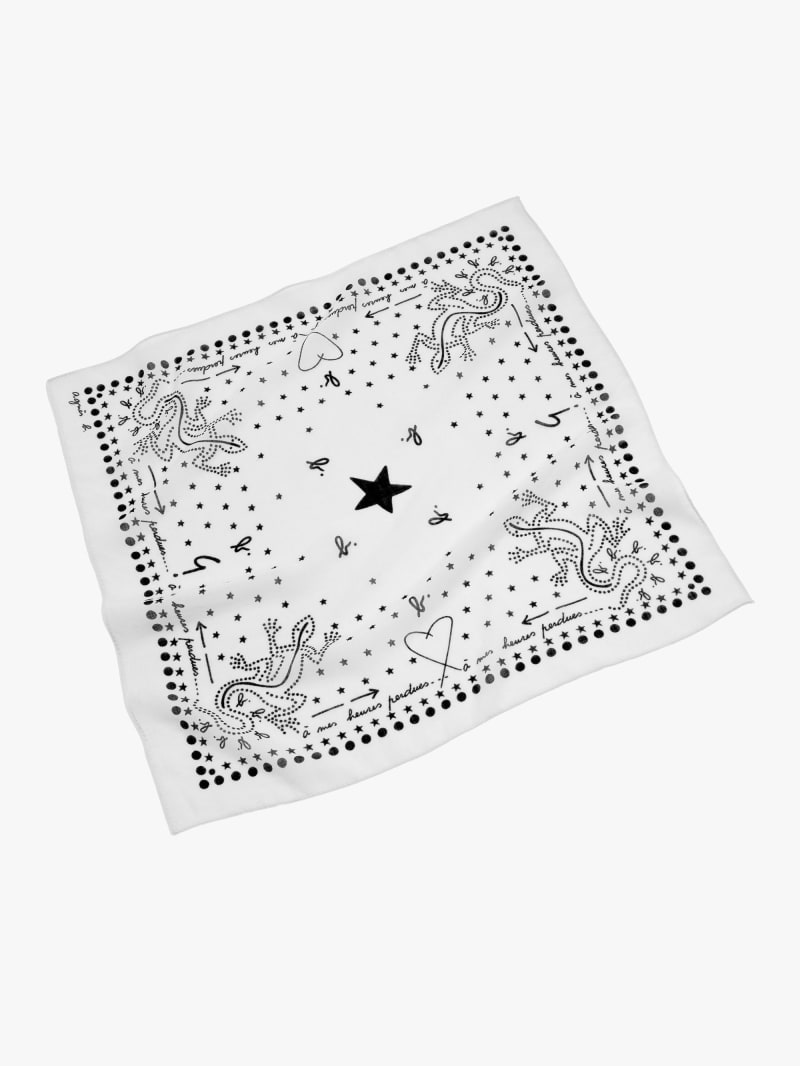 bandana logo blanc image number 0