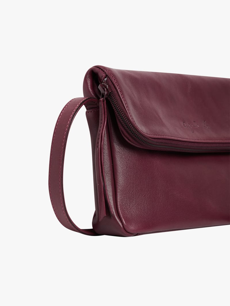 Asya leather shoulder bag image number 3