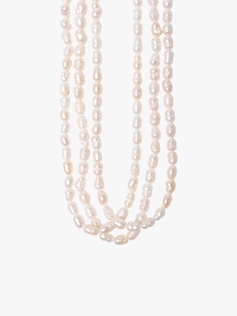 collier Lisa blanc image number 0