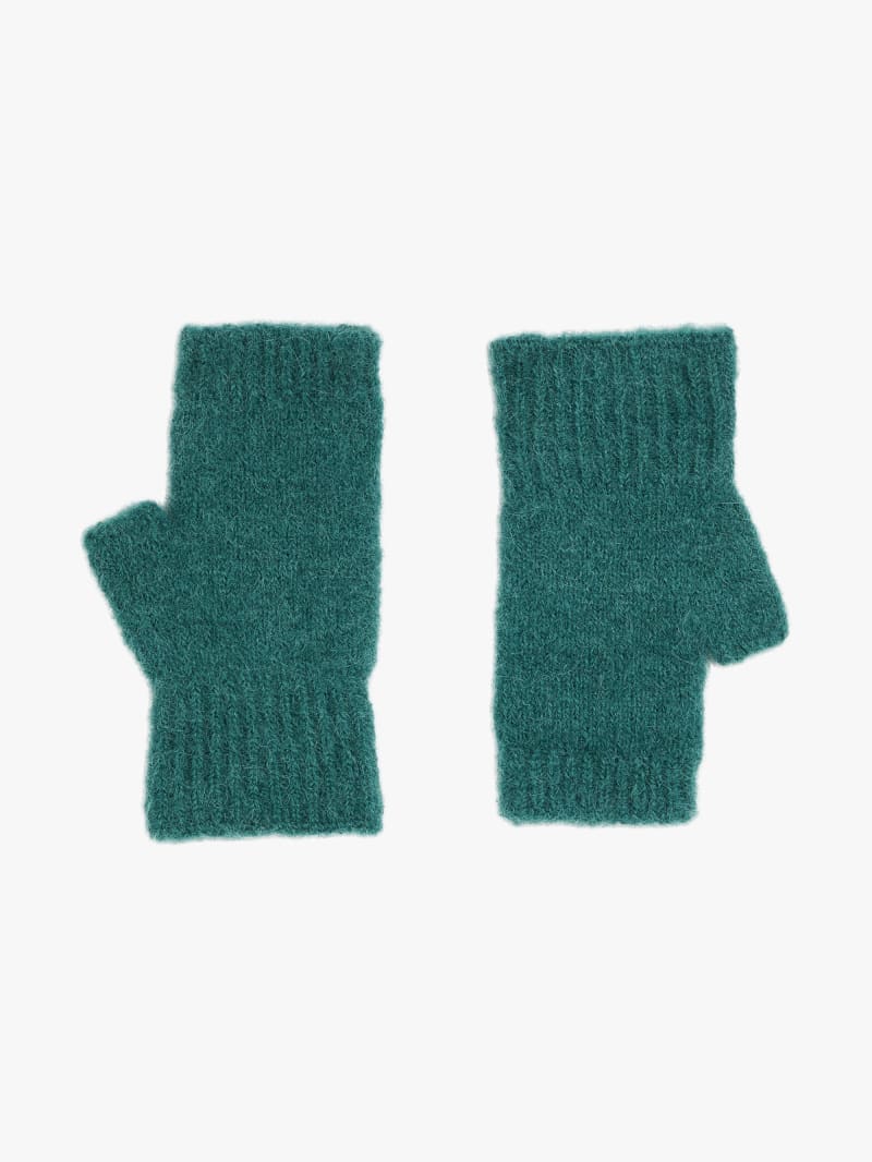Lys&eacute;a alpaca fingerless gloves image number 0