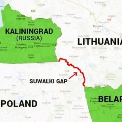 Подробнее о Сувалкском коридоре Подробнее о Сувалкском коридоре