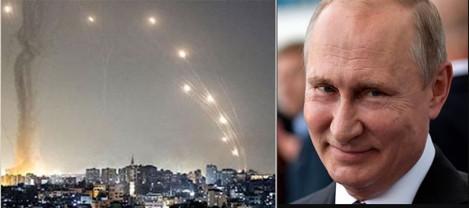 ХАМАС стреляет по Израилю в интересах России. ХАМАС стреляет по Израилю в интересах России.