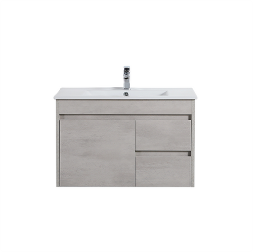 Nova Concrete Grey Wall Hung Vanity