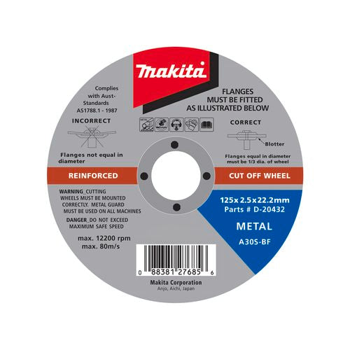 Metal Cut Off Wheel 9" Inch - 10 Pack