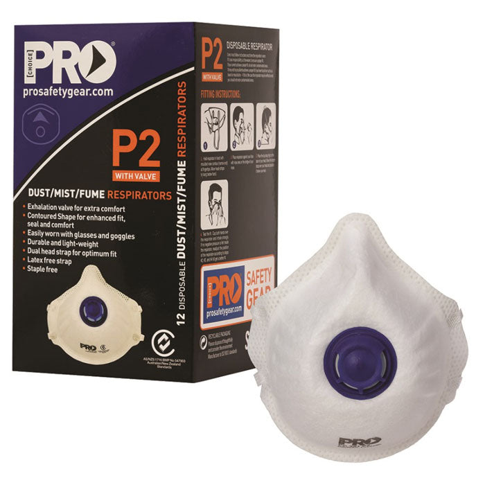 Pro Choice P2 Dust Mask with Valve 