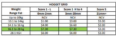 Hillside Hogget grid (5/10/26), Narrogin WA - Agora Livestock listing Y4LU5NG