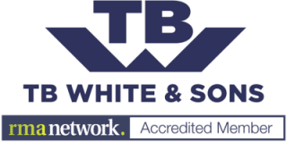 TB White & Sons logo