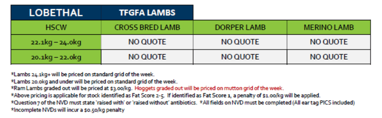 TFGFA Lambs Lobethal ( Grid 11 ) 11/03/26, Lobethal SA - Agora Livestock listing PZPI0LQ