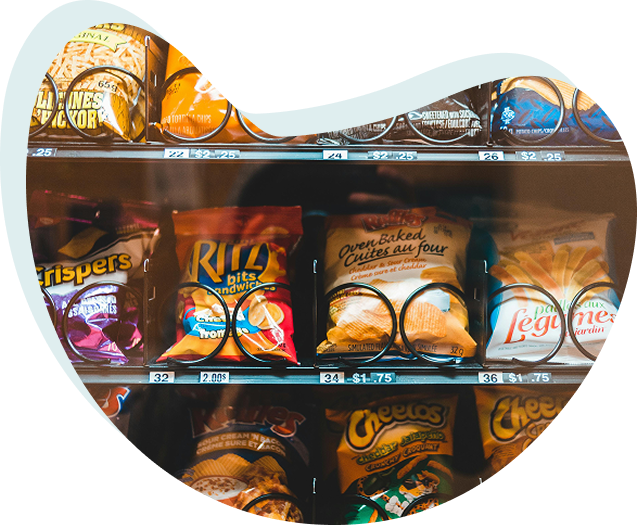 Vending machine illustration