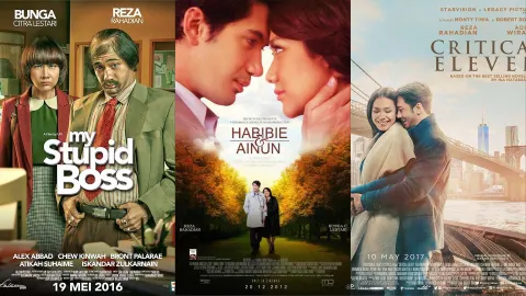 Koleksi 10 Film Terbaik Reza Rahadian