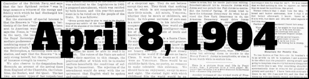 April 8, 1904 in New York history