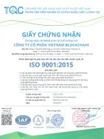 Certificate of ISO 9001