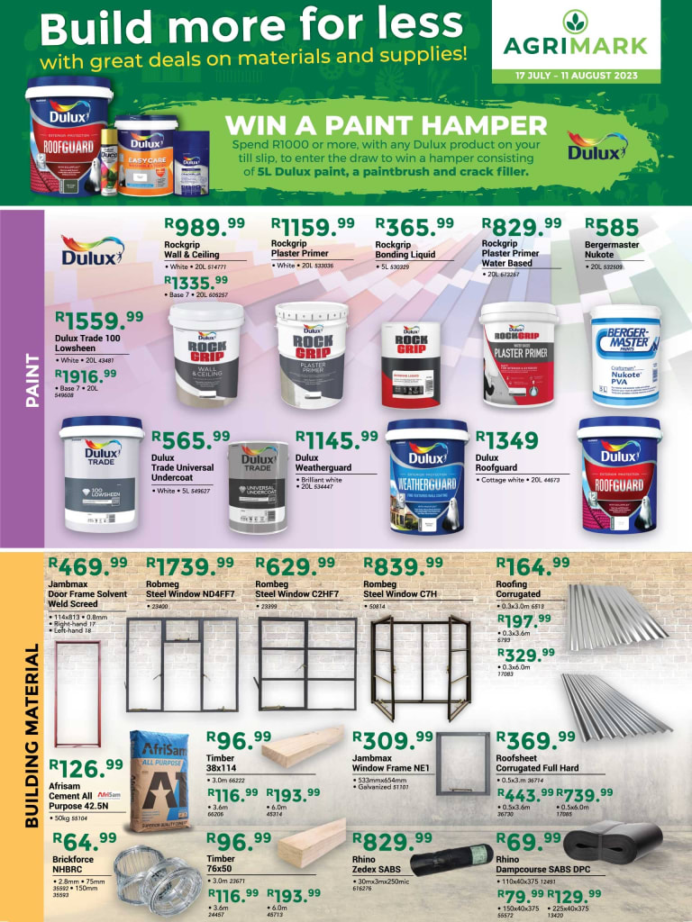 Leaflets Promotions Agrimark