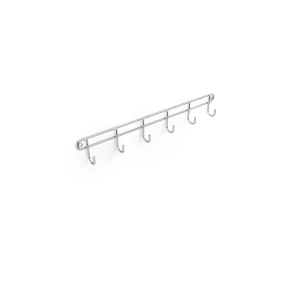 steelcraft 6 hook rack w m 395x36x57 picture 1