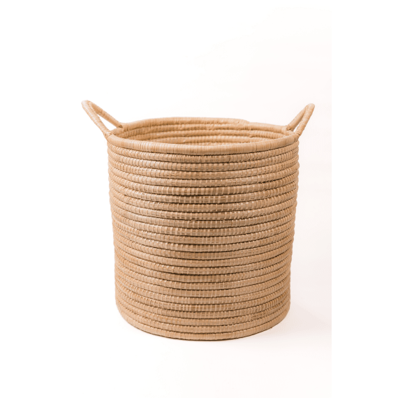 love palm honey handwoven basket 45cm picture 1