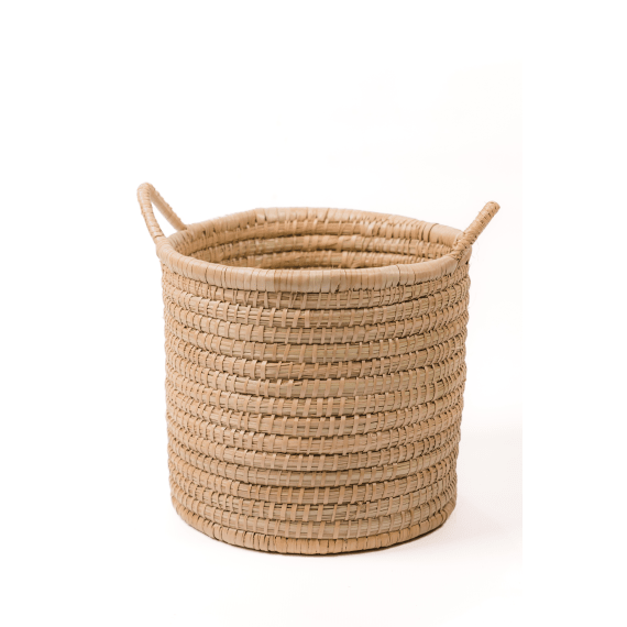 love palm honey handwoven basket 30cm picture 1